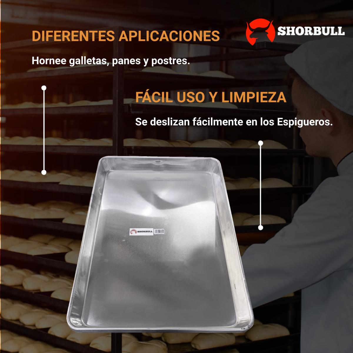 Kit charola de aluminio