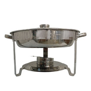 Chafer Redonda Shorbull Acero Inoxidable Buffet Servicio Alimentos
