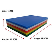 Kit 5 Tablas para picar SHORBULL multicolor